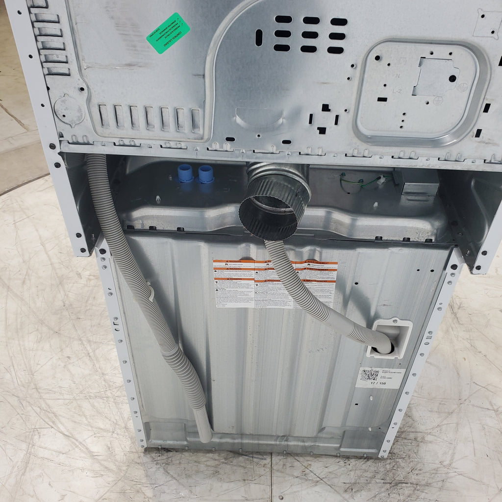 Pictures of GE 3.8 cu. ft. Laundry Center Washer and 5.9 cu. ft. Electric Dryer with Electro-Mechanical Rotary Dial Controls - Scratch & Dent - Minor - Neu Appliance Outlet - Discount Appliance Outlet in Austin, Tx