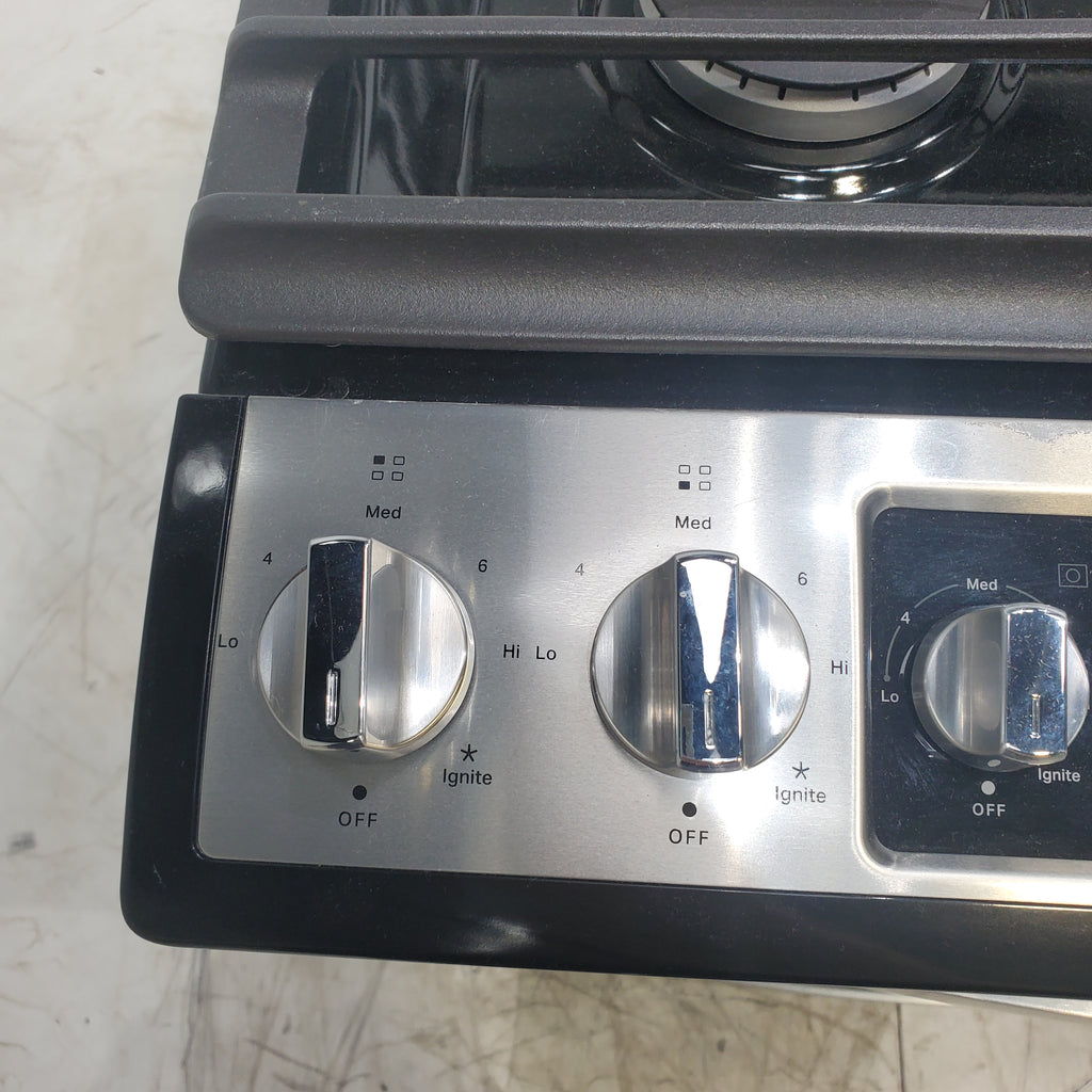 Pictures of Fingerprint Resistant Stainless Steel Whirlpool 5.8 cu. ft. 5 Burner Gas Slide In Range with Air Fry - Scratch & Dent - Moderate - Neu Appliance Outlet - Discount Appliance Outlet in Austin, Tx
