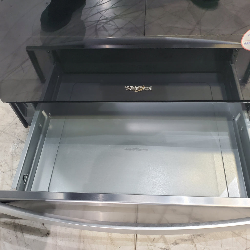 Pictures of Fingerprint Resistant Stainless Steel Whirlpool 5.8 cu. ft. 5 Burner Gas Slide In Range with Air Fry - Scratch & Dent - Moderate - Neu Appliance Outlet - Discount Appliance Outlet in Austin, Tx