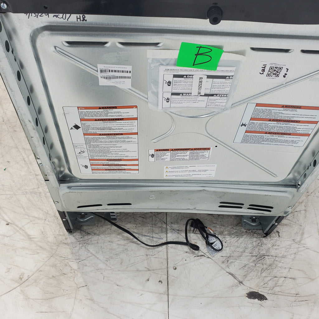 Pictures of Fingerprint Resistant Stainless Steel Whirlpool 5.8 cu. ft. 5 Burner Gas Slide In Range with Air Fry - Scratch & Dent - Moderate - Neu Appliance Outlet - Discount Appliance Outlet in Austin, Tx