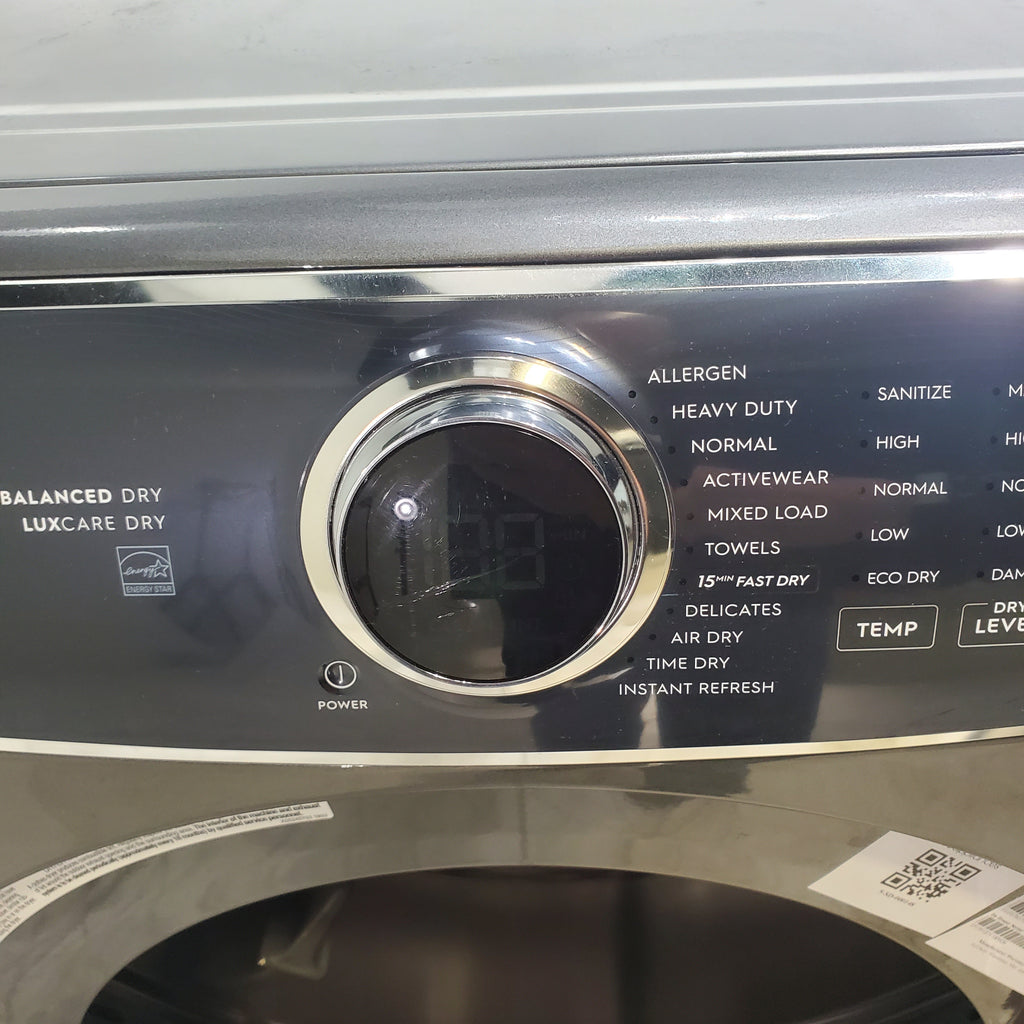 Pictures of Titanium ENERGY STAR Electrolux 8.0 cu. ft. Front Load Electric Dryer with Perfect Steam - Scratch & Dent - Minor - Neu Appliance Outlet - Discount Appliance Outlet in Austin, Tx