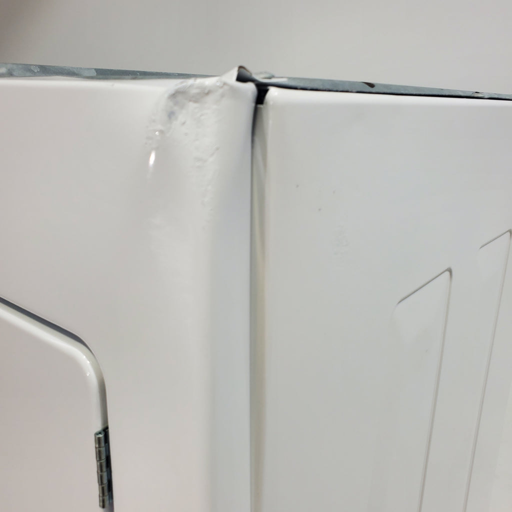 Pictures of Frigidaire Stacked Laundry Center with 3.9 cu ft Capacity Washer and 5.6 cu ft Electric Dryer with Maxfill Option- Scratch & Dent - Moderate - Neu Appliance Outlet - Discount Appliance Outlet in Austin, Tx