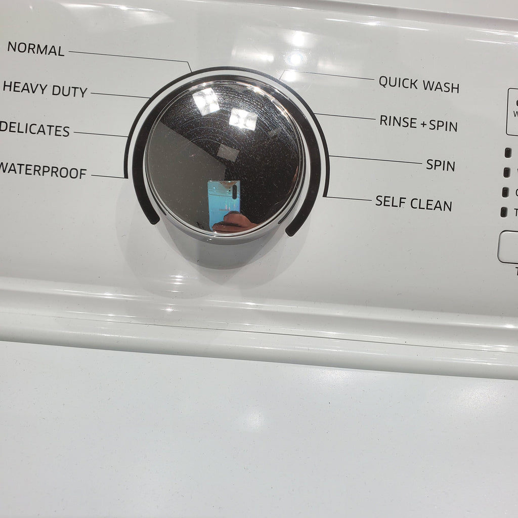 Pictures of Samsung White Top Load Diamond Drum 4.0 cu ft Washing Machine with 8 Wash Cycles  - Scratch & Dent - Minor - Neu Appliance Outlet - Discount Appliance Outlet in Austin, Tx