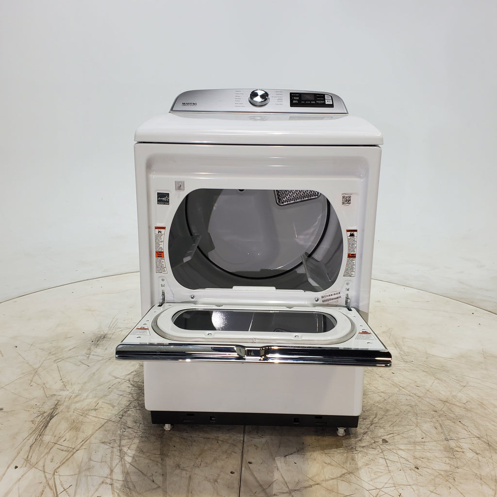 Pictures of ENERGY STAR Maytag Smart Capable 7.4 cu. ft. Electric Steam Dryer with Extra Power Button - Scratch & Dent - Minor - Neu Appliance Outlet - Discount Appliance Outlet in Austin, Tx