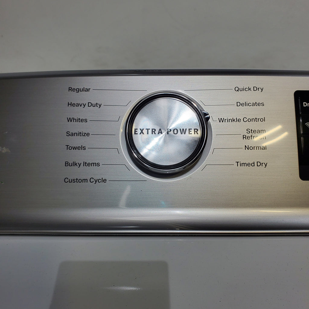 Pictures of ENERGY STAR Maytag Smart Capable 7.4 cu. ft. Electric Steam Dryer with Extra Power Button - Scratch & Dent - Minor - Neu Appliance Outlet - Discount Appliance Outlet in Austin, Tx