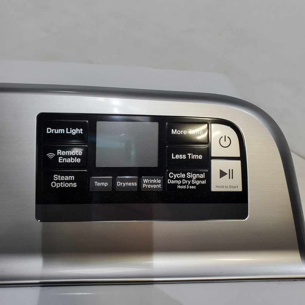 Pictures of ENERGY STAR Maytag Smart Capable 7.4 cu. ft. Electric Steam Dryer with Extra Power Button - Scratch & Dent - Minor - Neu Appliance Outlet - Discount Appliance Outlet in Austin, Tx