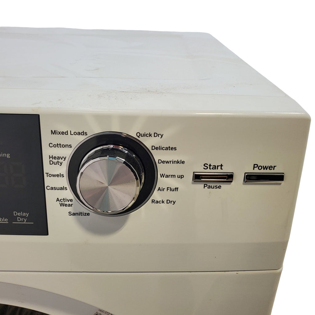 Pictures of Compact 24 in. Wide GE ENERGY STAR 2.4 cu. ft. Front Load Steam Washing Machine with 1400 RPM Spin Speed and Frontload Vented WiFi Capable ENERGY STAR 4.3 cu. ft. Electric Dryer with Stainless Steel Basket - Scratch & Dent - Moderate - Neu Appliance Outlet - Discount Appliance Outlet in Austin, Tx