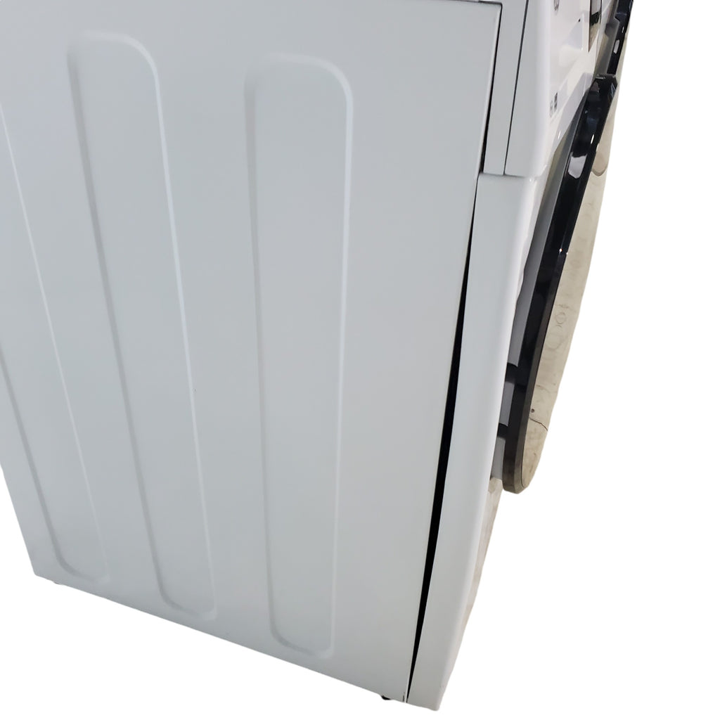 Pictures of Compact 24 in. Wide GE ENERGY STAR 2.4 cu. ft. Front Load Steam Washing Machine with 1400 RPM Spin Speed and Frontload Vented WiFi Capable ENERGY STAR 4.3 cu. ft. Electric Dryer with Stainless Steel Basket - Scratch & Dent - Moderate - Neu Appliance Outlet - Discount Appliance Outlet in Austin, Tx