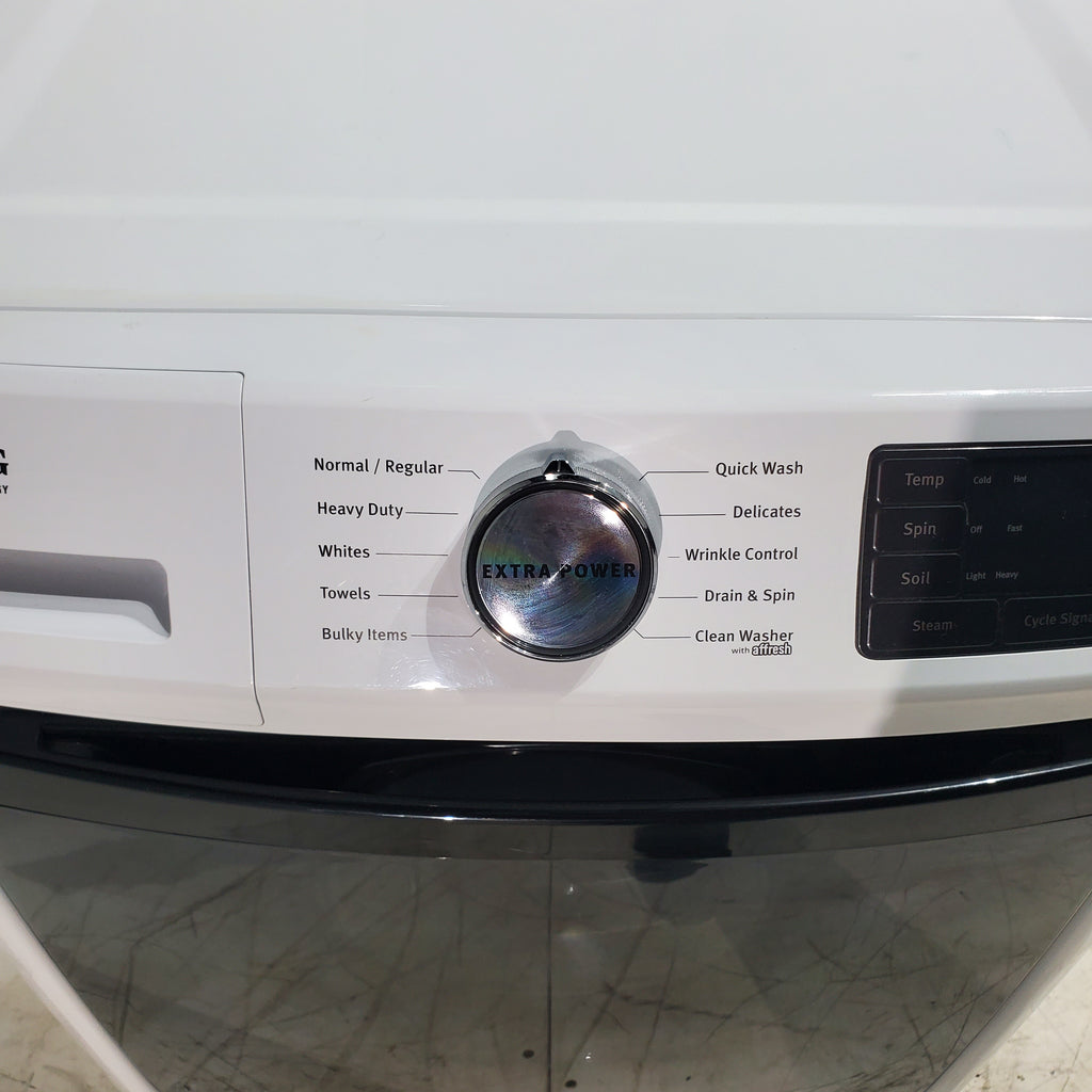 Pictures of Maytag 4.5 cu. ft. White Stackable Front Load ENERGY STAR Washing Machine with 12-Hour Fresh Spin - Scratch & Dent - Minor - Neu Appliance Outlet - Discount Appliance Outlet in Austin, Tx