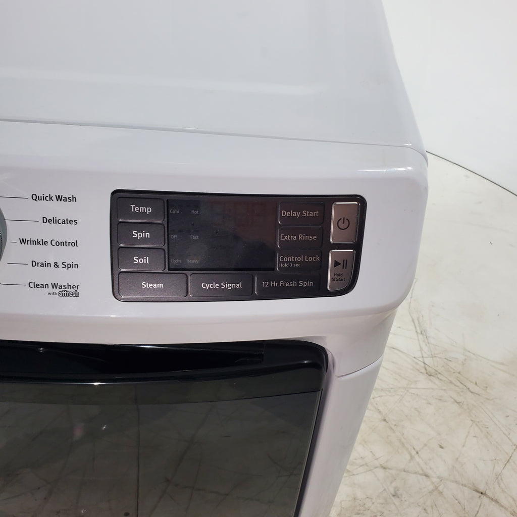 Pictures of Maytag 4.5 cu. ft. White Stackable Front Load ENERGY STAR Washing Machine with 12-Hour Fresh Spin - Scratch & Dent - Minor - Neu Appliance Outlet - Discount Appliance Outlet in Austin, Tx
