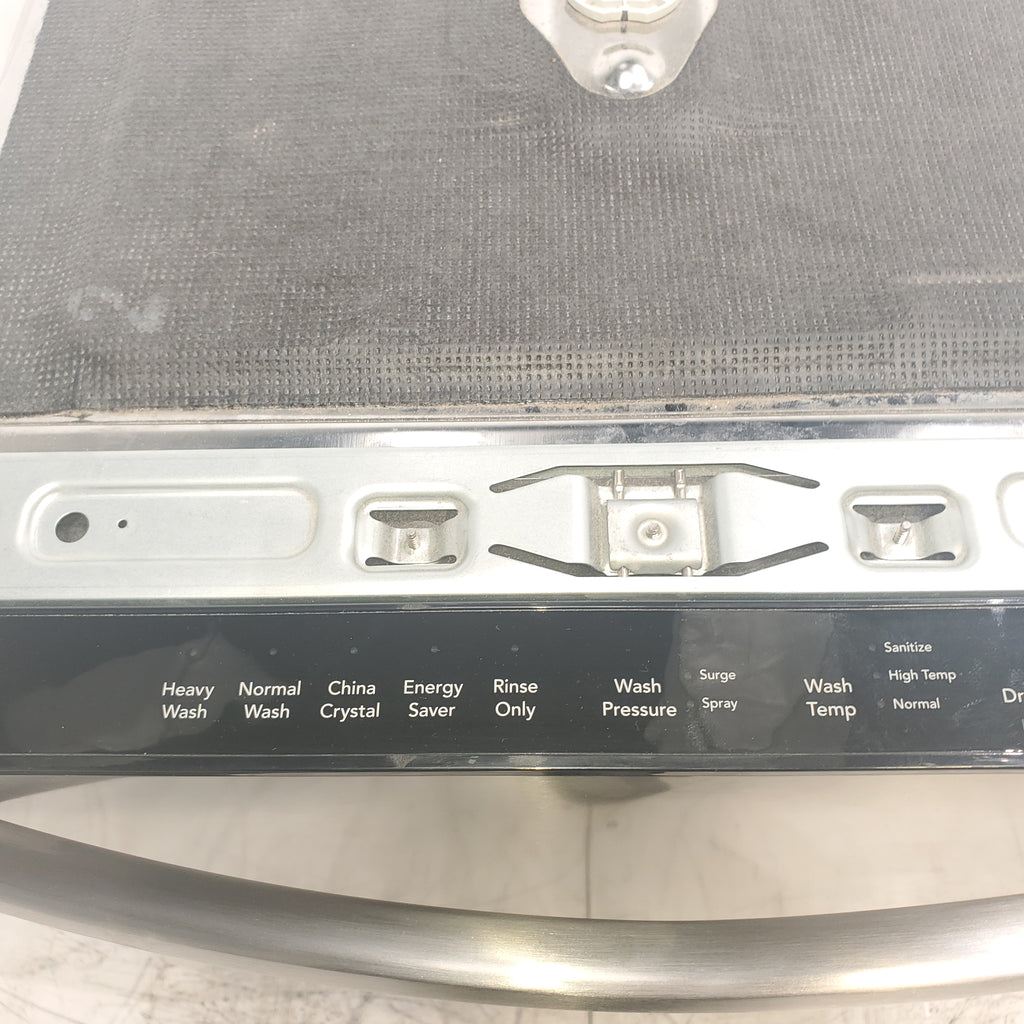 Pictures of Frigidaire 24-in ENERGY STAR Top Control Built-In Dishwasher With Third Rack (Fingerprint Resistant Stainless Steel) 49-dBA Very Quiet Sound Level - Scratch & Dent - Minor - Neu Appliance Outlet - Discount Appliance Outlet in Austin, Tx