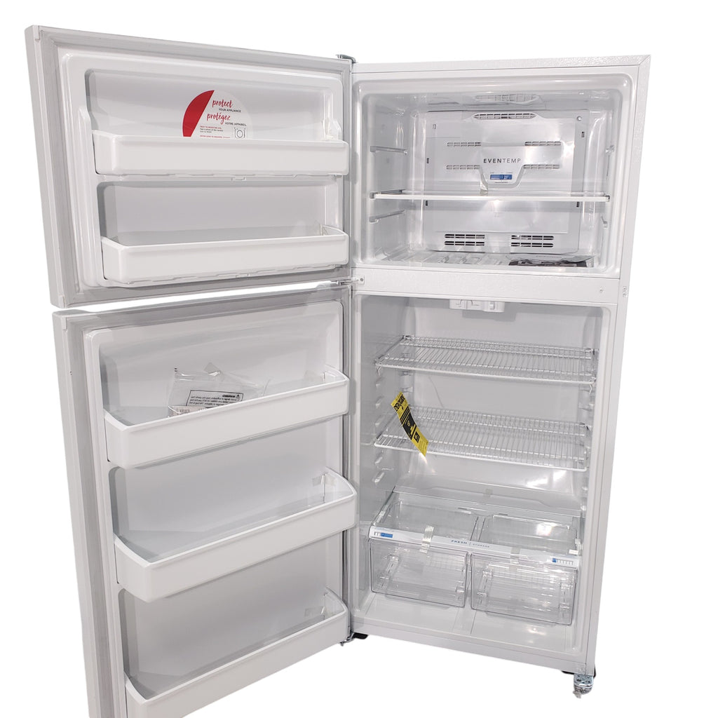 Pictures of White Frigidaire 18.3 cu. ft. Top Freezer Refrigerator with Garage-Ready Design - Scratch & Dent - Minor - Neu Appliance Outlet - Discount Appliance Outlet in Austin, Tx