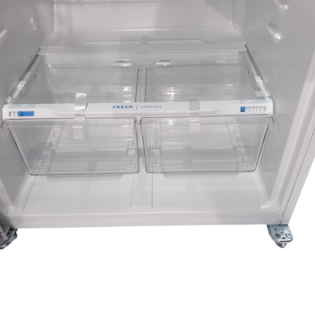 Pictures of White Frigidaire 18.3 cu. ft. Top Freezer Refrigerator with Garage-Ready Design - Scratch & Dent - Minor - Neu Appliance Outlet - Discount Appliance Outlet in Austin, Tx