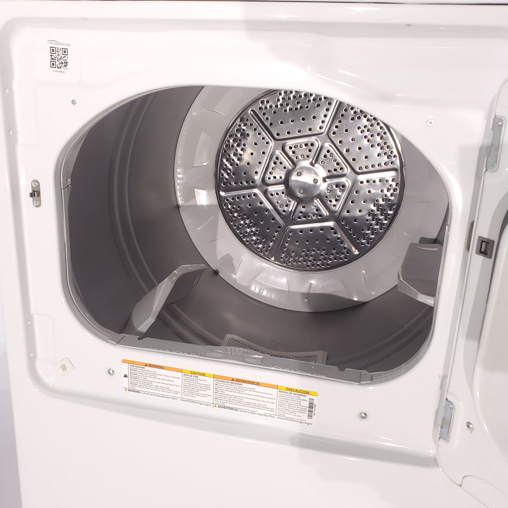 Pictures of GE 7.4 cu. ft. Capacity Electric Dryer with Up To 120 ft. Venting and Sensor Dry - Scratch & Dent - Minor - Neu Appliance Outlet - Discount Appliance Outlet in Austin, Tx