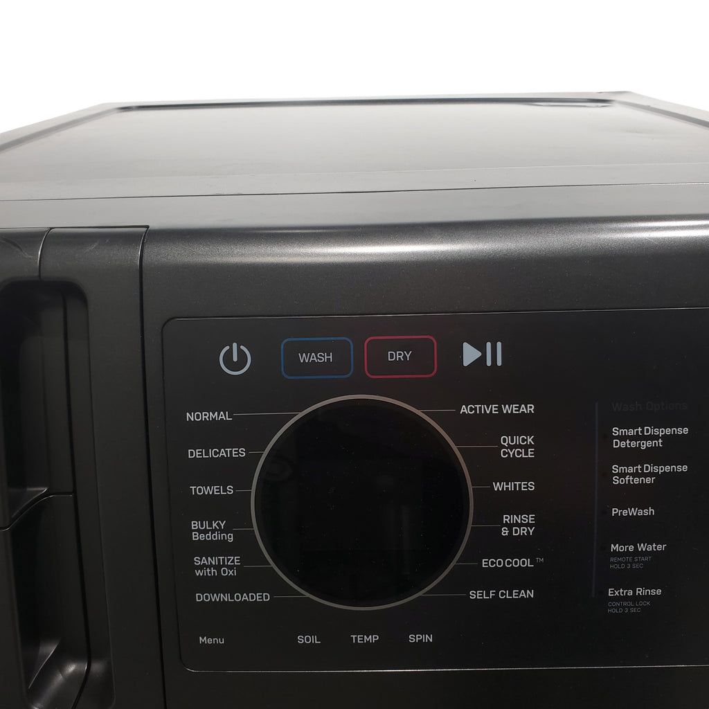 Pictures of Carbon Graphite ENERGY STAR  GE Profile 4.5 cu. ft. Capacity Front Load Combo Washing Machine and Electric Dryer with Ventless Heat Pump Technology - Scratch & Dent - Minor - Neu Appliance Outlet - Discount Appliance Outlet in Austin, Tx