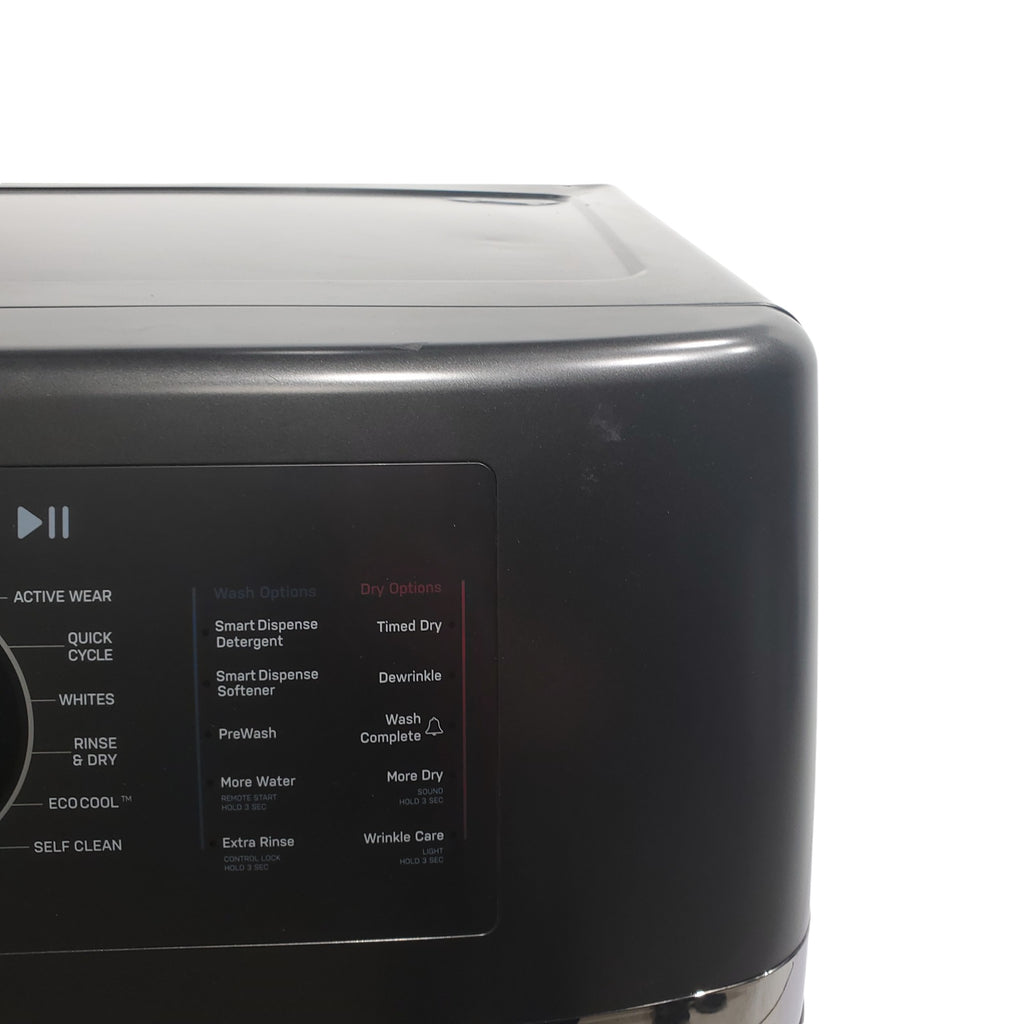 Pictures of Carbon Graphite ENERGY STAR  GE Profile 4.5 cu. ft. Capacity Front Load Combo Washing Machine and Electric Dryer with Ventless Heat Pump Technology - Scratch & Dent - Minor - Neu Appliance Outlet - Discount Appliance Outlet in Austin, Tx