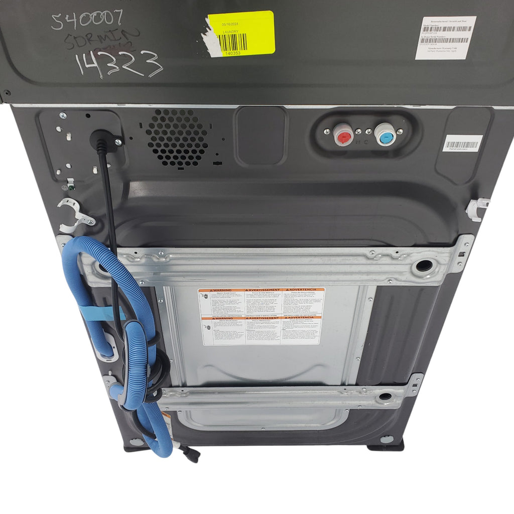 Pictures of Carbon Graphite ENERGY STAR  GE Profile 4.5 cu. ft. Capacity Front Load Combo Washing Machine and Electric Dryer with Ventless Heat Pump Technology - Scratch & Dent - Minor - Neu Appliance Outlet - Discount Appliance Outlet in Austin, Tx