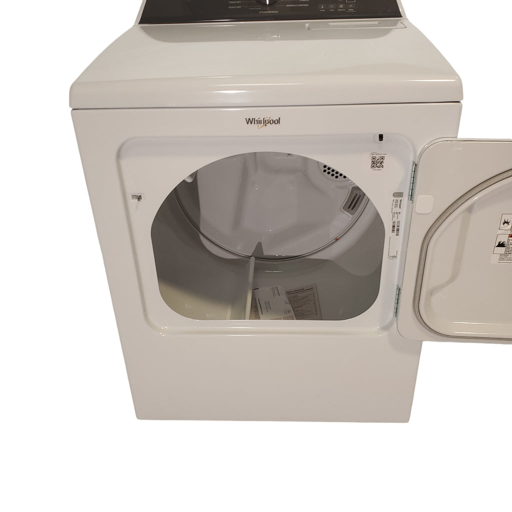 Pictures of Whirlpool® 7.0 Cu. Ft. Electric Dryer with Moisture Sensor and Steam Refresh Cycle - Scratch & Dent - Minor - Neu Appliance Outlet - Discount Appliance Outlet in Austin, Tx