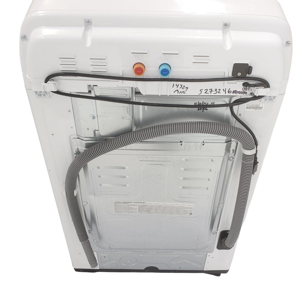 Pictures of Samsung 4.5 cu. ft. Top Load Washer With Vibration Reduction Technology and ENERGY STAR Samsung 7.4 cu. ft. Electric Dryer with Smart Care Technology - Scratch & Dent - Minor - Neu Appliance Outlet - Discount Appliance Outlet in Austin, Tx