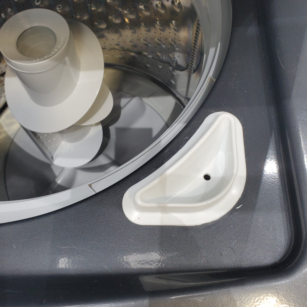 Pictures of Ge Spacemaker Diamond Gray Laundry Center with 3.8 cu ft Washer and 5.9 cu Ft 240v Electric Dryer - Certified Refurbished - Neu Appliance Outlet - Discount Appliance Outlet in Austin, Tx