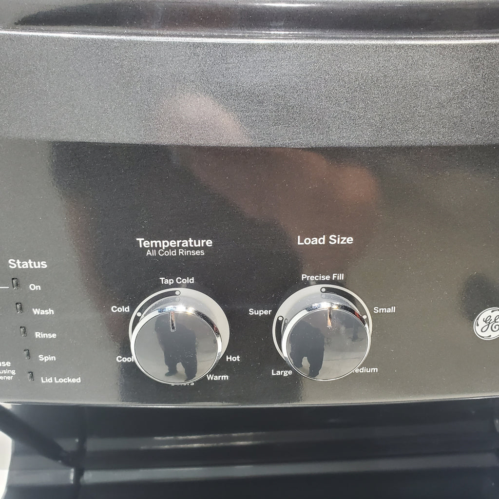 Pictures of Ge Spacemaker Diamond Gray Laundry Center with 3.8 cu ft Washer and 5.9 cu Ft 240v Electric Dryer - Certified Refurbished - Neu Appliance Outlet - Discount Appliance Outlet in Austin, Tx