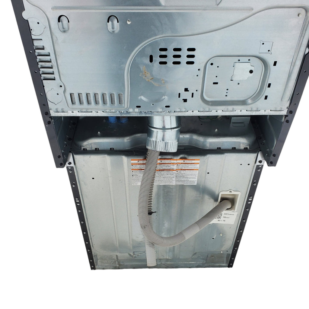 Pictures of Ge Spacemaker Diamond Gray Laundry Center with 3.8 cu ft Washer and 5.9 cu Ft 240v Electric Dryer - Certified Refurbished - Neu Appliance Outlet - Discount Appliance Outlet in Austin, Tx