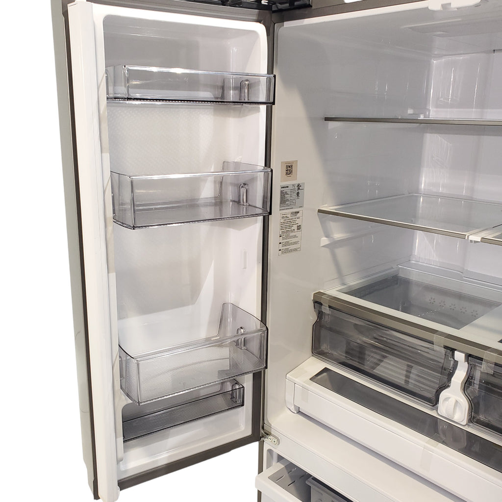 Pictures of Samsung 32 cu. ft. Mega Capacity 3-Door French Door Refrigerator with Dual Auto Ice Maker in Stainless Steel - Open Box - Neu Appliance Outlet - Discount Appliance Outlet in Austin, Tx