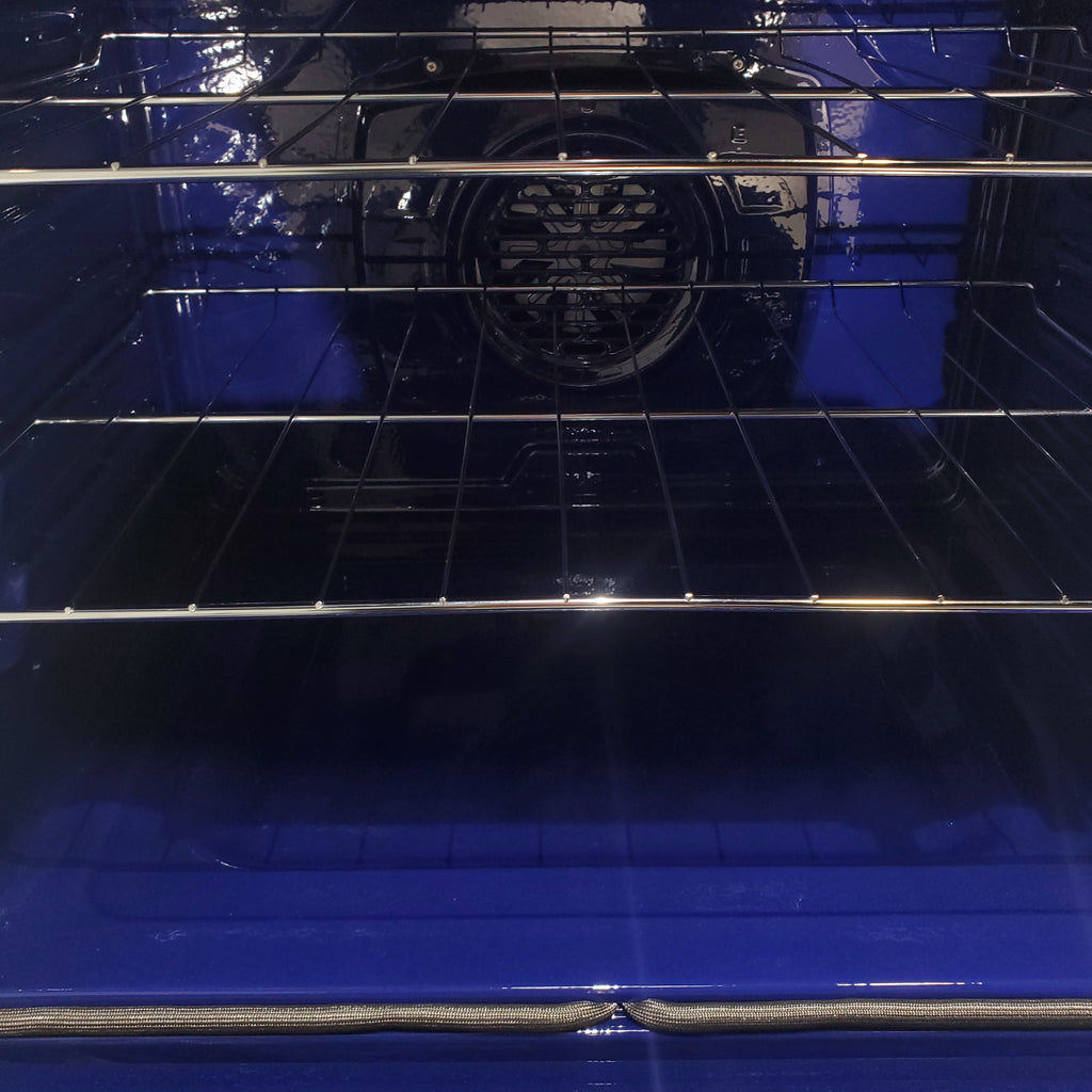 Pictures of PrintProof Stainless Steel LG 6.3 cu. ft. 5 Element Radiant Ceramic Glass Cooktop Slide-In Electric Range with Air Fry - Open Box - Neu Appliance Outlet - Discount Appliance Outlet in Austin, Tx