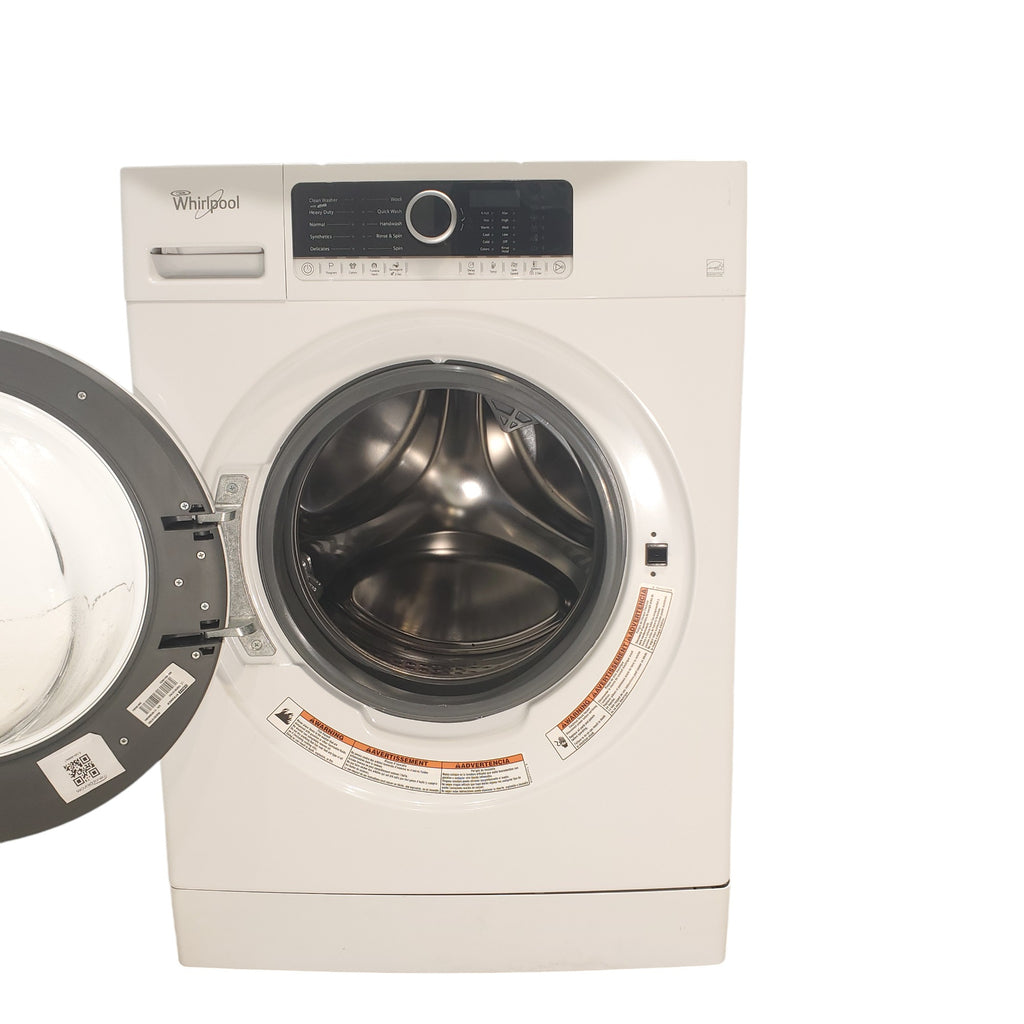 Pictures of 24 inch Wide Compact Whirlpool Front load 1.9 cu ft Capacity ENERGY STAR Washing Machine with Tailored Fabric Care an Tumble Fresh Option - Scratch & Dent - Minor - Neu Appliance Outlet - Discount Appliance Outlet in Austin, Tx