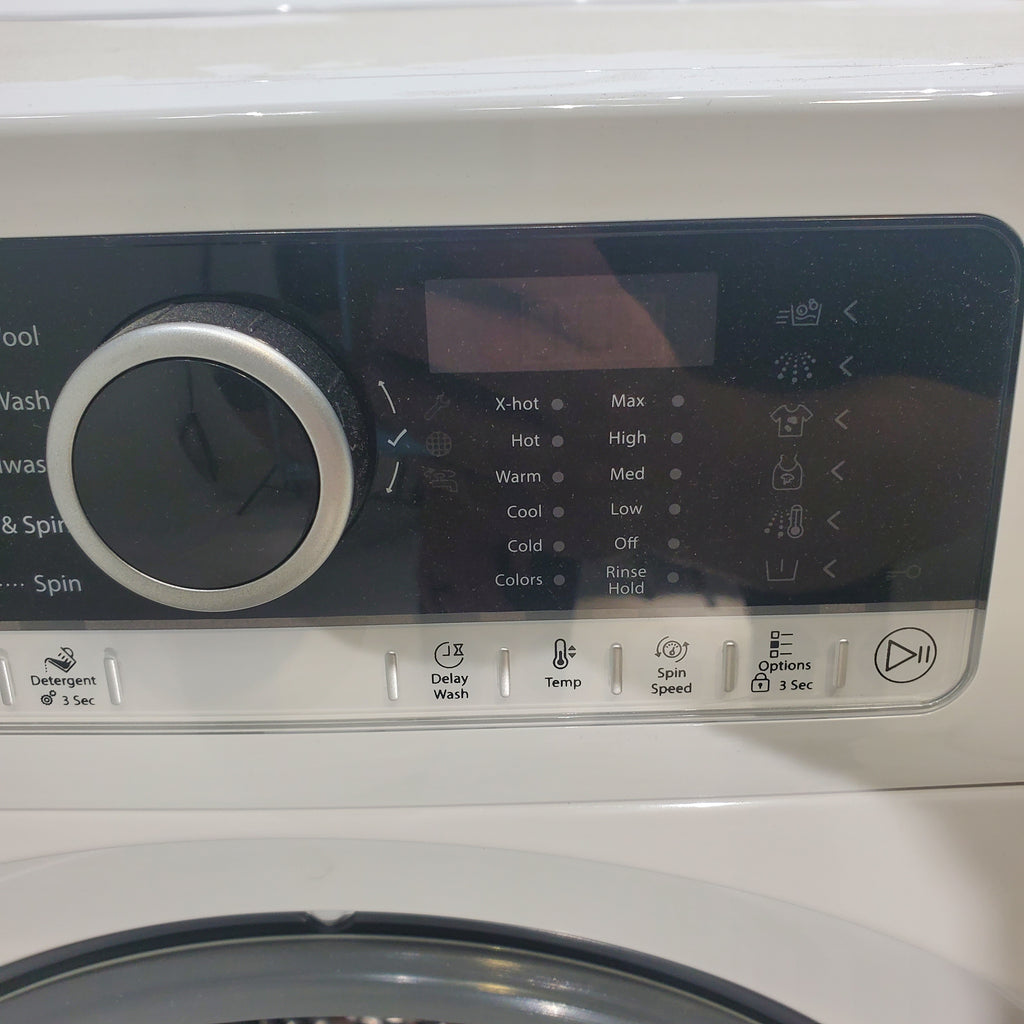 Pictures of 24 inch Wide Compact Whirlpool Front load 1.9 cu ft Capacity ENERGY STAR Washing Machine with Tailored Fabric Care an Tumble Fresh Option - Scratch & Dent - Minor - Neu Appliance Outlet - Discount Appliance Outlet in Austin, Tx