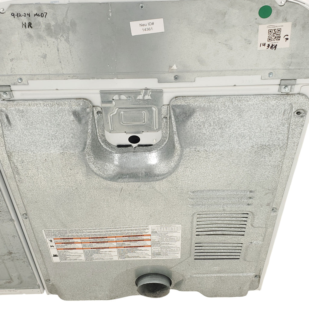 Pictures of ENERGY STAR 3.8 cu ft Whirlpool Top-Load Washing Machine with Low-Profile Impeller and 7.0 cu ft Whirlpool Electric Dryer with Hamper Door - Certified Refurbished - Neu Appliance Outlet - Discount Appliance Outlet in Austin, Tx