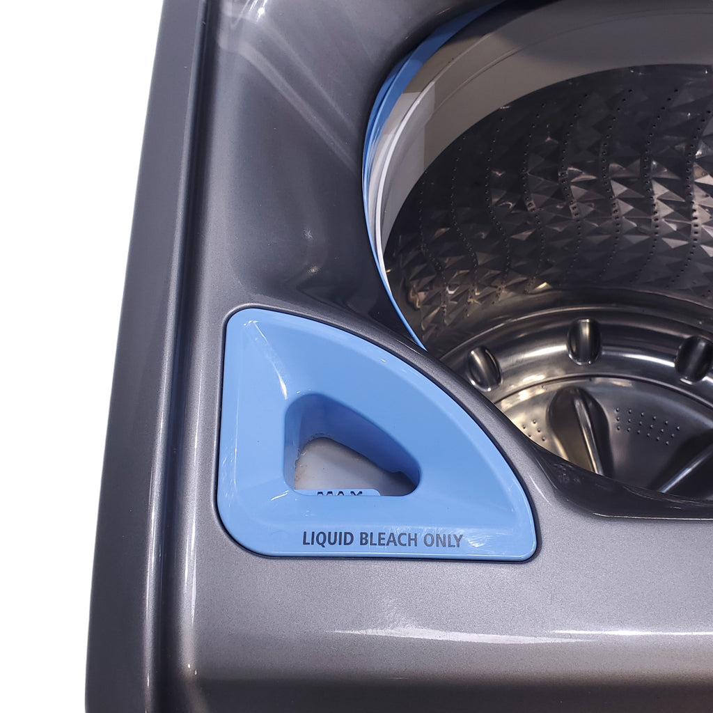 Pictures of Stainless Platinum Samsung 27 Inch Top Loa Washing Machine with PureCycle Self Clean and 15 Wash Cycles - Certified Refurbished - Neu Appliance Outlet - Discount Appliance Outlet in Austin, Tx