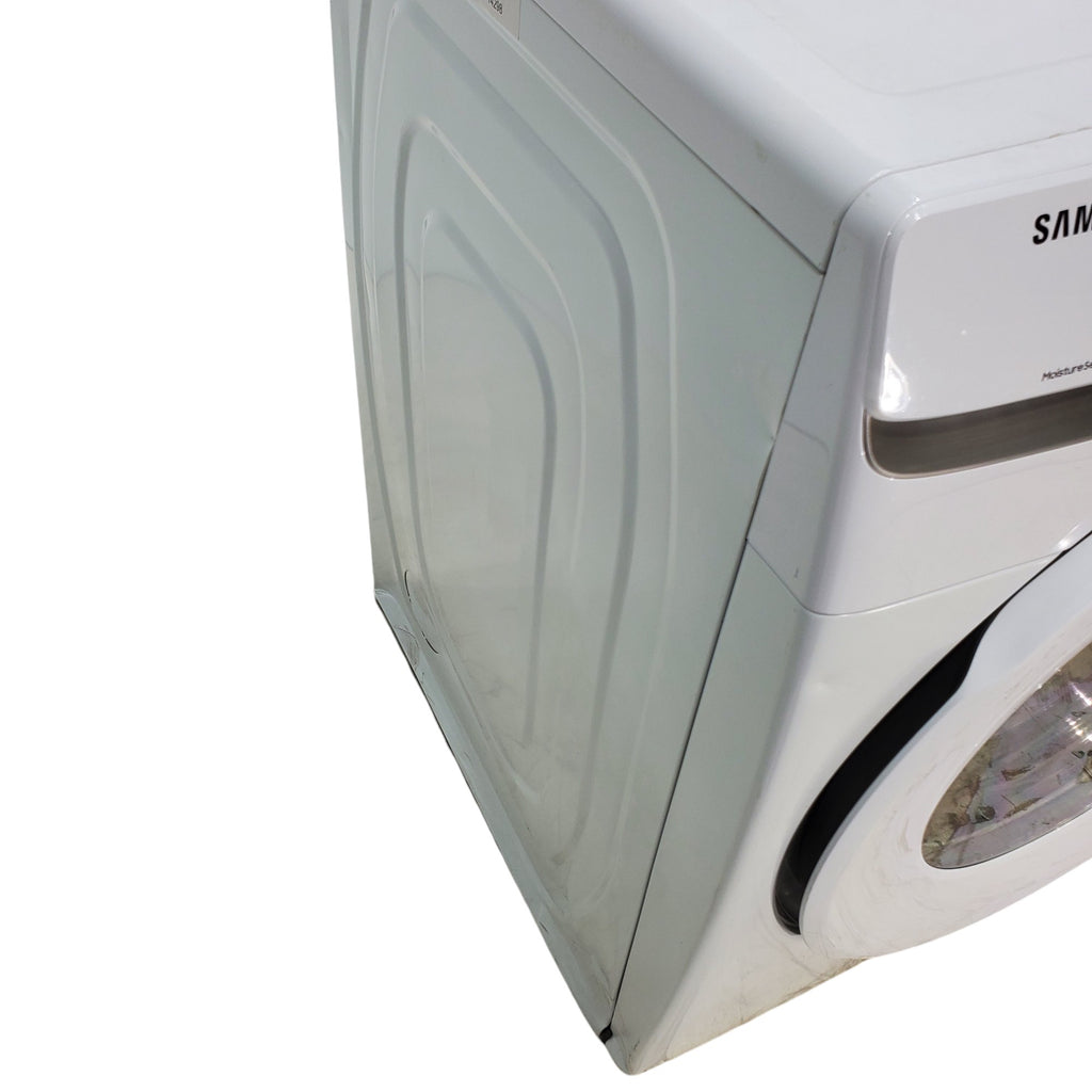Pictures of ENERGY STAR Samsung 4.5 cu. ft. Front Load Washer with Vibration Reduction and Samsung 7.5 cu. ft. Front Load Electric Dryer with Sensor Dry and Interior Drum Light- Scratch & Dent - Minor - Neu Appliance Outlet - Discount Appliance Outlet in Austin, Tx