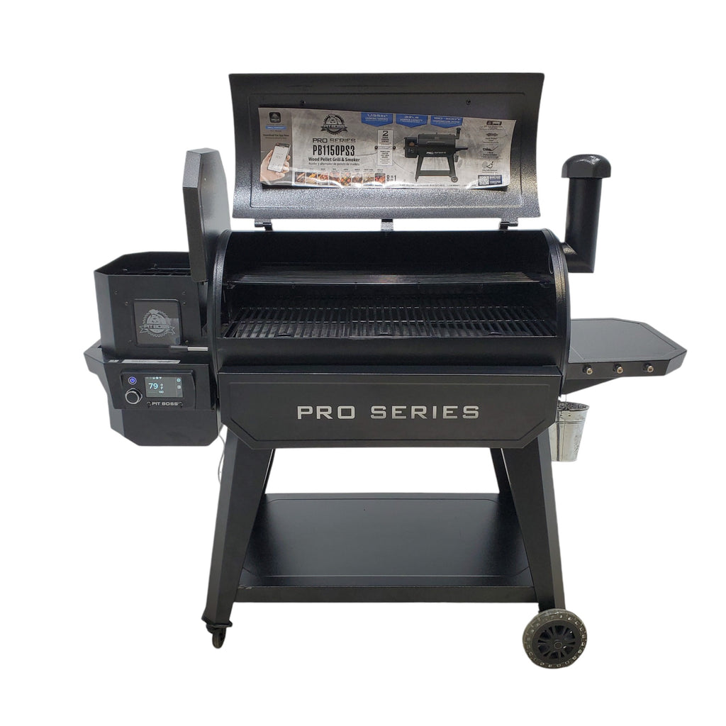 Pictures of Pit Boss Wood Pellet Pro Series V3 1150-Sq in Grey Pellet Grill with Smart Compatibility - Open Box - Neu Appliance Outlet - Discount Appliance Outlet in Austin, Tx
