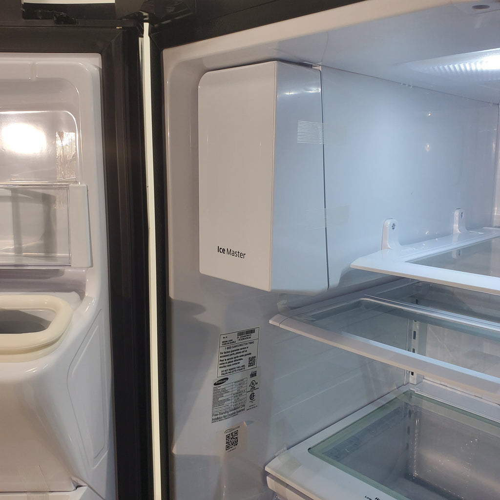 Pictures of Samsung Black ENERGY STAR 36" French Door Refrigerator with CoolSelect Pantry and Ice and Water Dispenser - Certified Refurbished - Neu Appliance Outlet - Discount Appliance Outlet in Austin, Tx