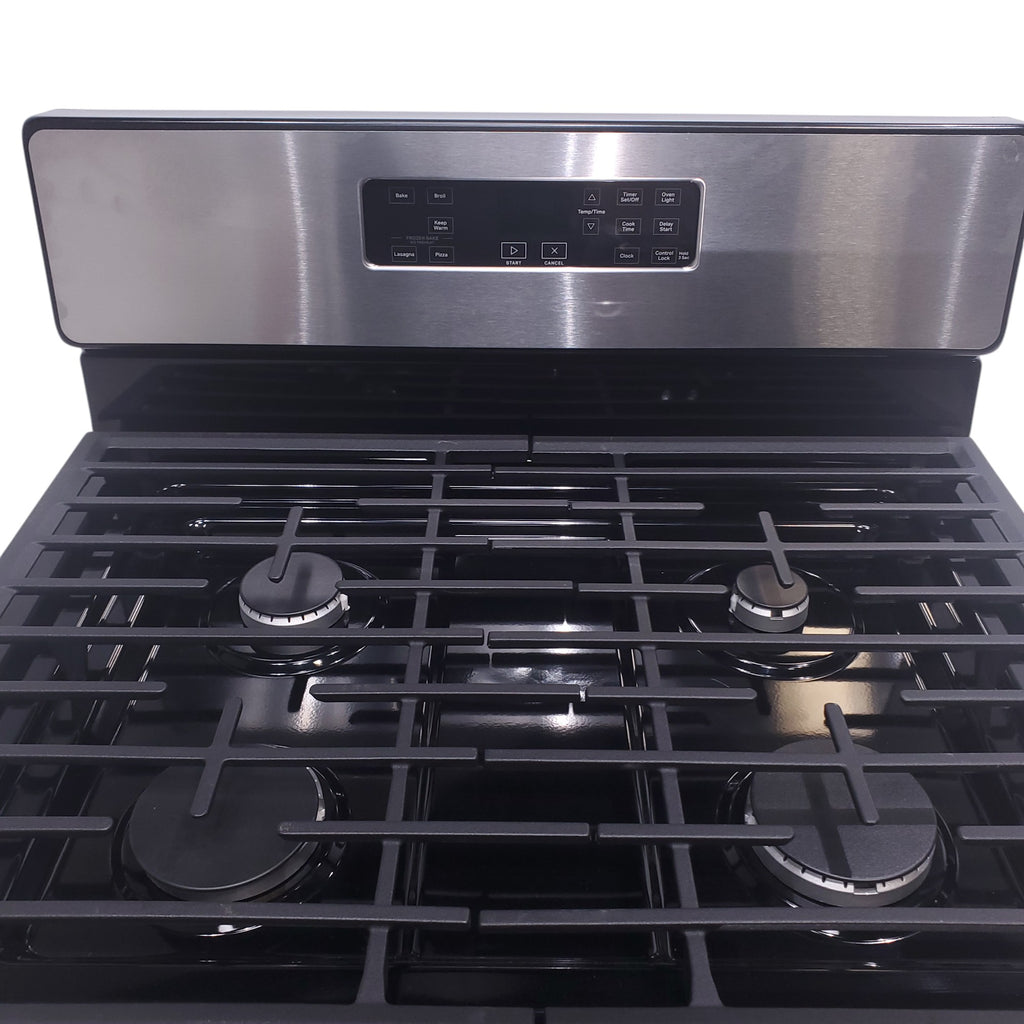 Pictures of Whirlpool Stainless 5.1 Cu. Ft. Freestanding Gas Range with Broiler Drawer and Two Speed Heat Burners - Scratch & Dent - Minor - Neu Appliance Outlet - Discount Appliance Outlet in Austin, Tx