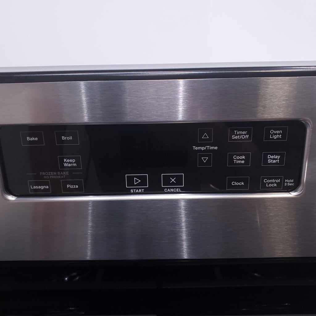 Pictures of Whirlpool Stainless 5.1 Cu. Ft. Freestanding Gas Range with Broiler Drawer and Two Speed Heat Burners - Scratch & Dent - Minor - Neu Appliance Outlet - Discount Appliance Outlet in Austin, Tx