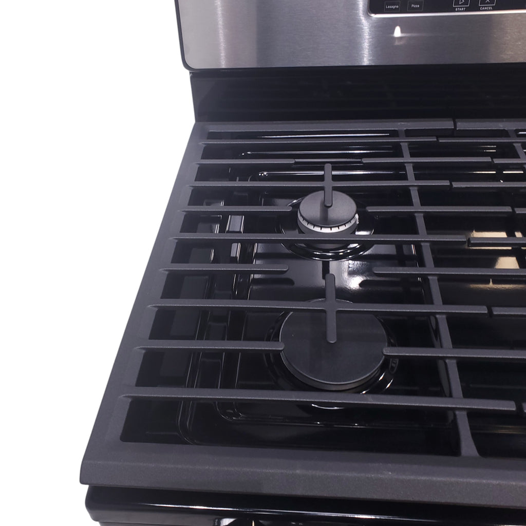 Pictures of Whirlpool Stainless 5.1 Cu. Ft. Freestanding Gas Range with Broiler Drawer and Two Speed Heat Burners - Scratch & Dent - Minor - Neu Appliance Outlet - Discount Appliance Outlet in Austin, Tx