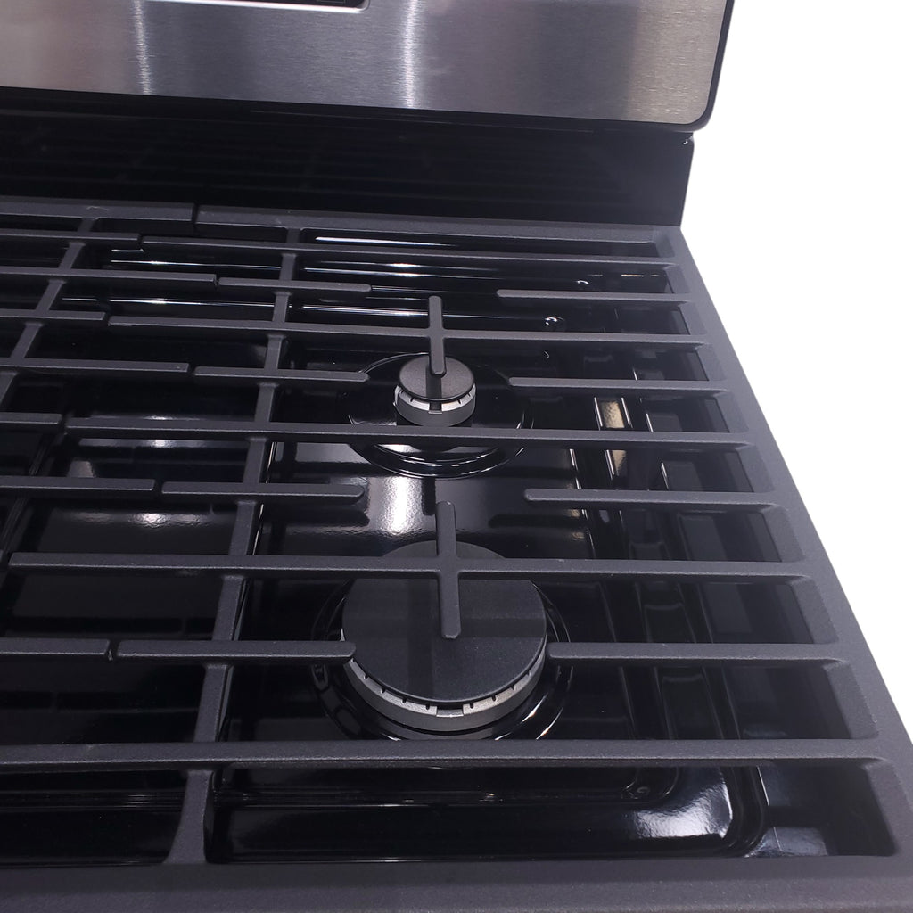 Pictures of Whirlpool Stainless 5.1 Cu. Ft. Freestanding Gas Range with Broiler Drawer and Two Speed Heat Burners - Scratch & Dent - Minor - Neu Appliance Outlet - Discount Appliance Outlet in Austin, Tx