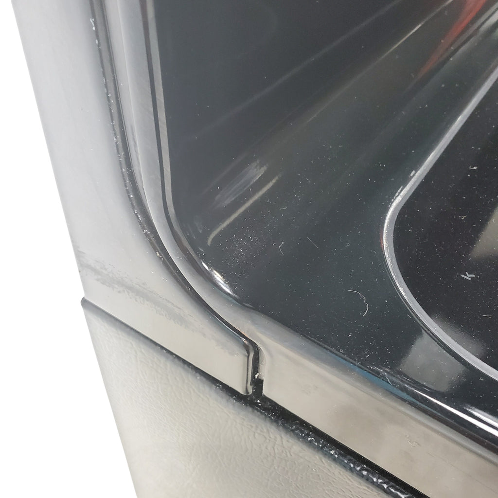 Pictures of GE Stainless Steel & Black Free-Standing Electric Range with 8" Power Boil Element - Certified Refurbished - Neu Appliance Outlet - Discount Appliance Outlet in Austin, Tx