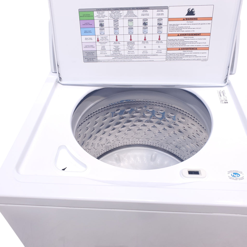 Pictures of Kenmore White 4.3 cu. Ft Top Load Washer w/Triple Action Impeller with StainBoost Feature - Certified Refurbished - Neu Appliance Outlet - Discount Appliance Outlet in Austin, Tx