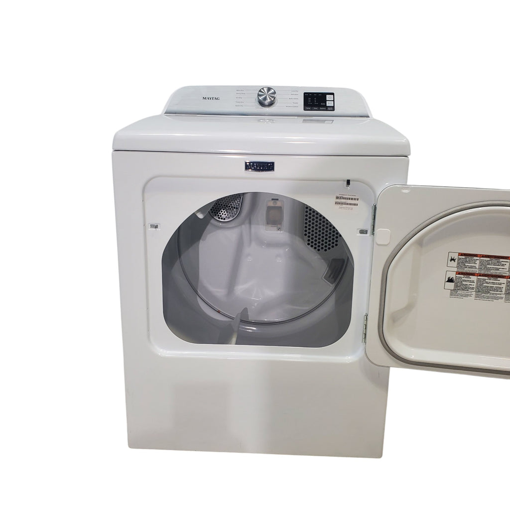 Pictures of Maytag 7.0 cu ft Electric Dryer with Moisture Sensing and Quick Dry cycle - Scratch & Dent - Minor - Neu Appliance Outlet - Discount Appliance Outlet in Austin, Tx