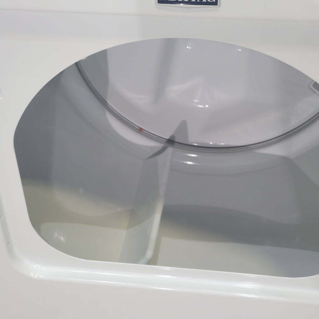 Pictures of Maytag 7.0 cu ft Electric Dryer with Moisture Sensing and Quick Dry cycle - Scratch & Dent - Minor - Neu Appliance Outlet - Discount Appliance Outlet in Austin, Tx