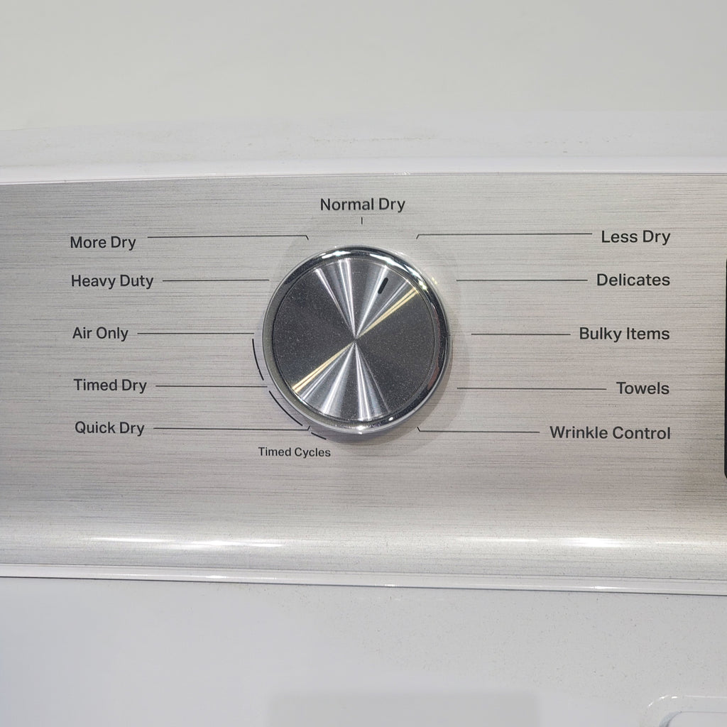 Pictures of Maytag 7.0 cu ft Electric Dryer with Moisture Sensing and Quick Dry cycle - Scratch & Dent - Minor - Neu Appliance Outlet - Discount Appliance Outlet in Austin, Tx