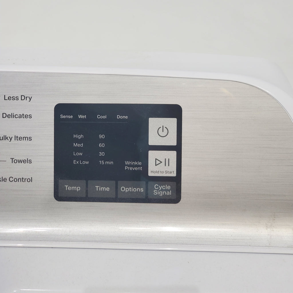 Pictures of Maytag 7.0 cu ft Electric Dryer with Moisture Sensing and Quick Dry cycle - Scratch & Dent - Minor - Neu Appliance Outlet - Discount Appliance Outlet in Austin, Tx