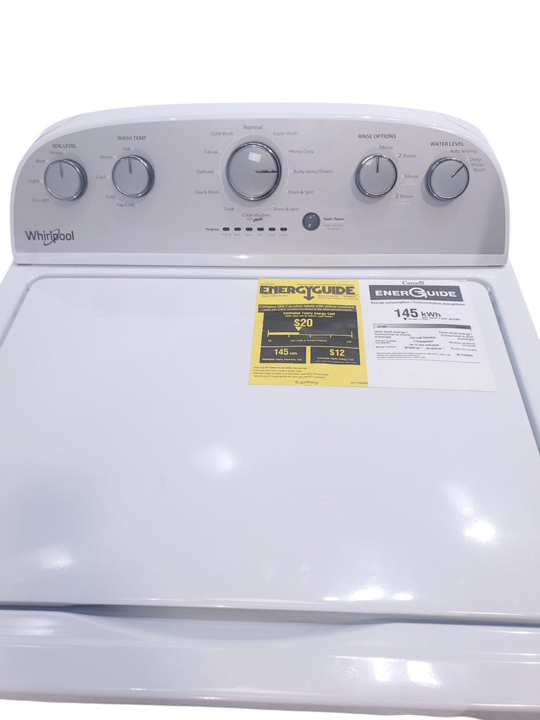 Pictures of HE - High Efficiency Whirlpool 3.5 cu. ft. Top Load Washing Machine with Deep Water Wash- Open Box - Neu Appliance Outlet - Discount Appliance Outlet in Austin, Tx