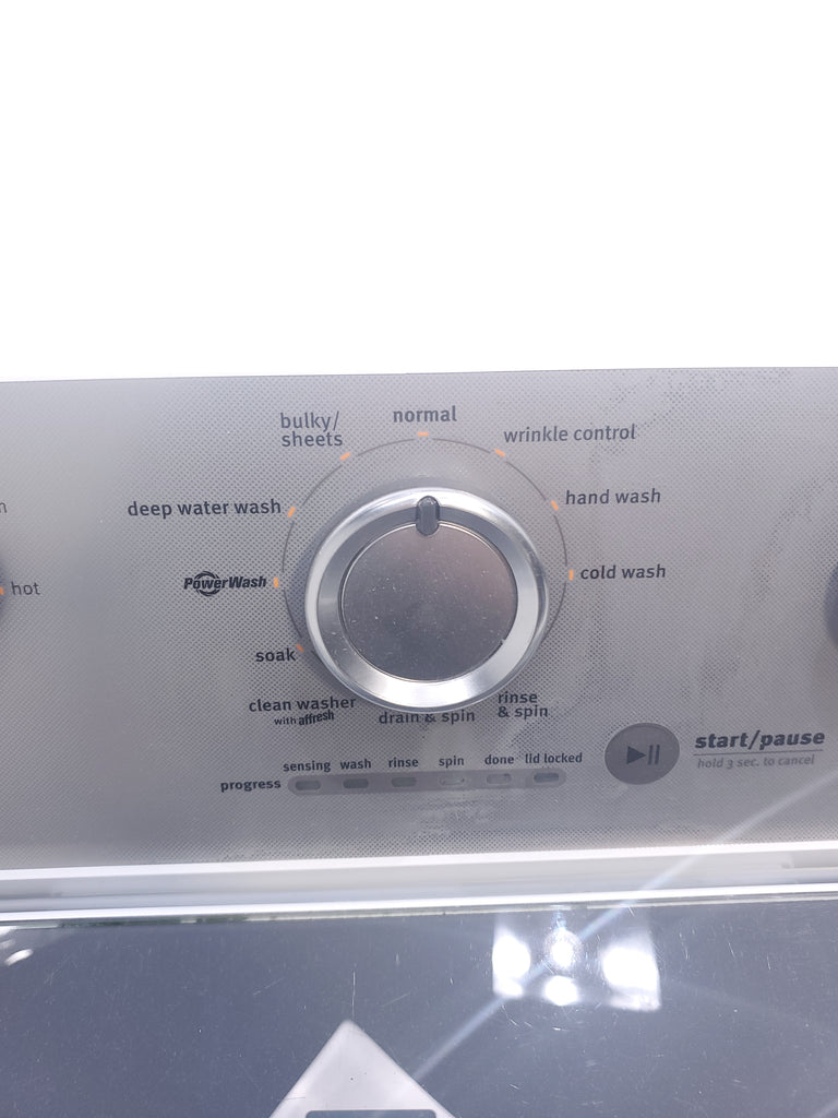 Pictures of Neu Elite Maytag Bravos High Capacity 4.3 cu. ft. Impeller Top Load HE Washing Machine With Extra Water Cycle / Option - Certified Refurbished - Neu Appliance Outlet - Discount Appliance Outlet in Austin, Tx