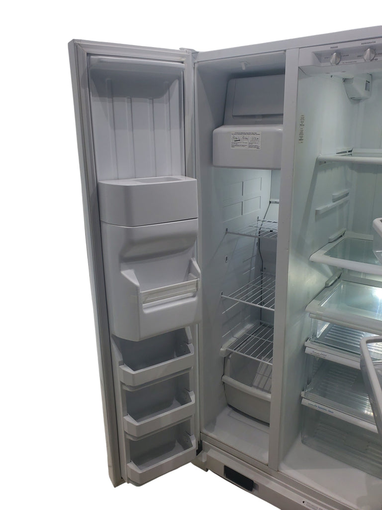Pictures of White Whirlpool 36" Side By Side 25 cu ft Refrigerator with Ice and Water Dispenser - Certified Refurbished - Neu Appliance Outlet - Discount Appliance Outlet in Austin, Tx