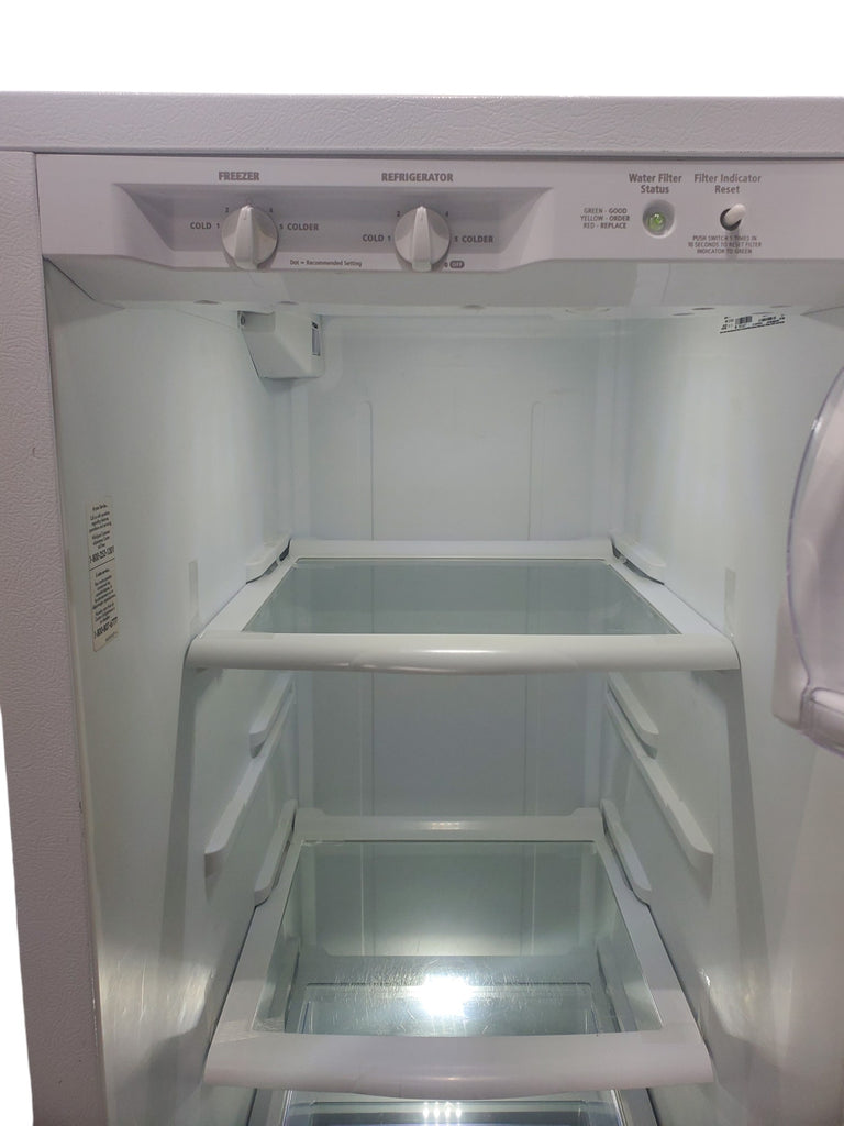 Pictures of White Whirlpool 36" Side By Side 25 cu ft Refrigerator with Ice and Water Dispenser - Certified Refurbished - Neu Appliance Outlet - Discount Appliance Outlet in Austin, Tx