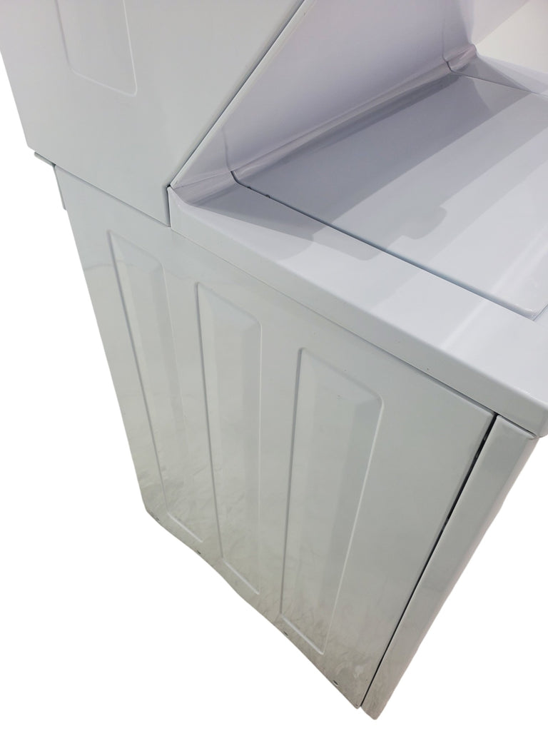 Pictures of Frigidaire Stacked Laundry Center with 3.9 cu ft Capacity Washer and 5.6 cu ft Electric Dryer with Maxfill Option- Scratch & Dent - Moderate - Neu Appliance Outlet - Discount Appliance Outlet in Austin, Tx